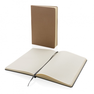 Logo trade promotional giveaways picture of: A5 hardcover notebook